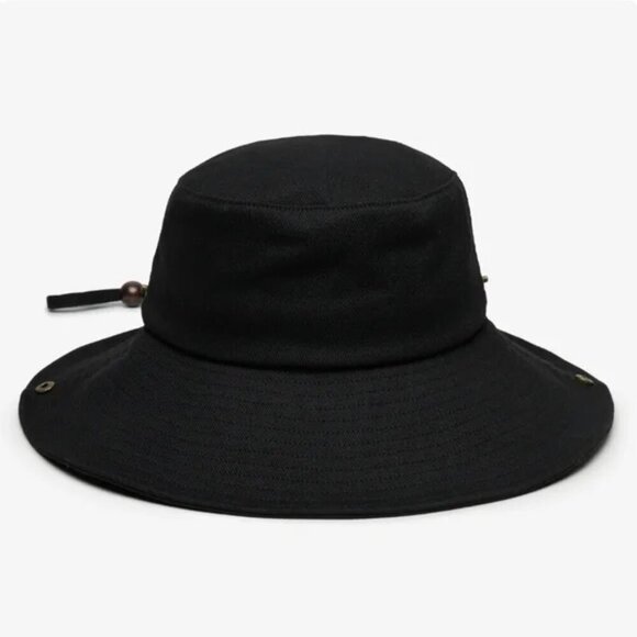 New Wyeth Birdie UPF 50 Sun Rated Packable Denim Strap Bucket Hat One Size NWT - Picture 6 of 12